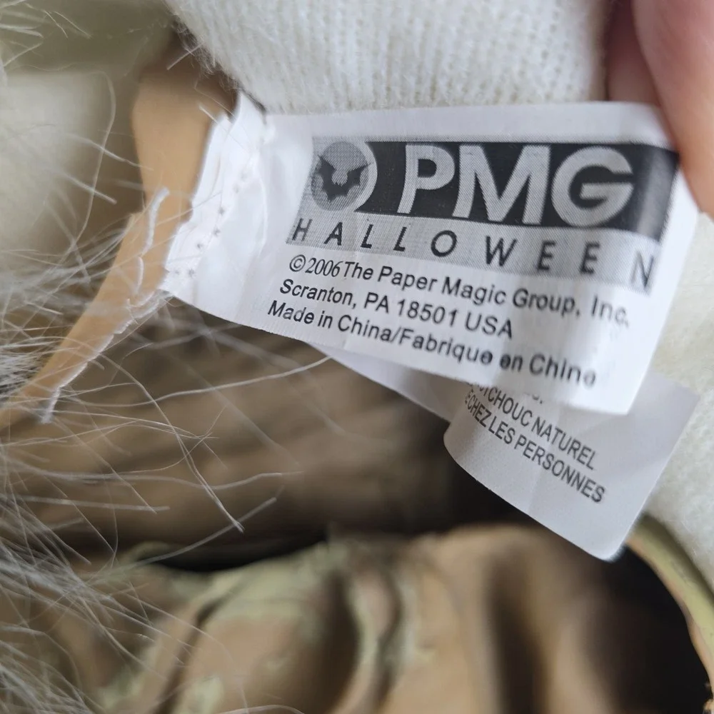 PMG Halloween Mask Old Man Mad Scientist Scary Elderly Spooky 2006